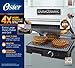 Oster CKSTPM6001-ECO DuraCeramic Panini Maker & Indoor Grill, X-Large, Silver/Chrome