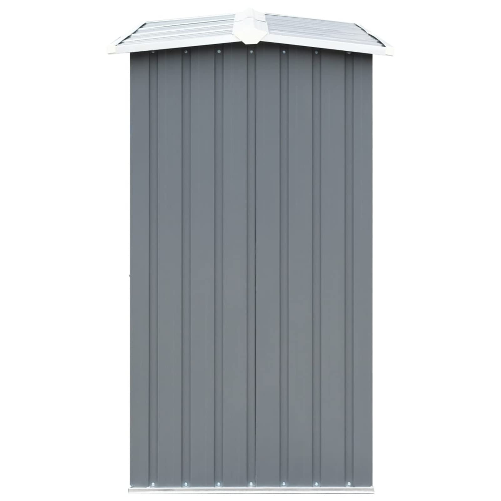 LAPOOH Capannone da Giardino in Acciaio Zincato 172x91x154cm Grigio,Capannone da Giardino,Casetta da Giardino,Casetta Attrezzi Giardino(SPU:44858)