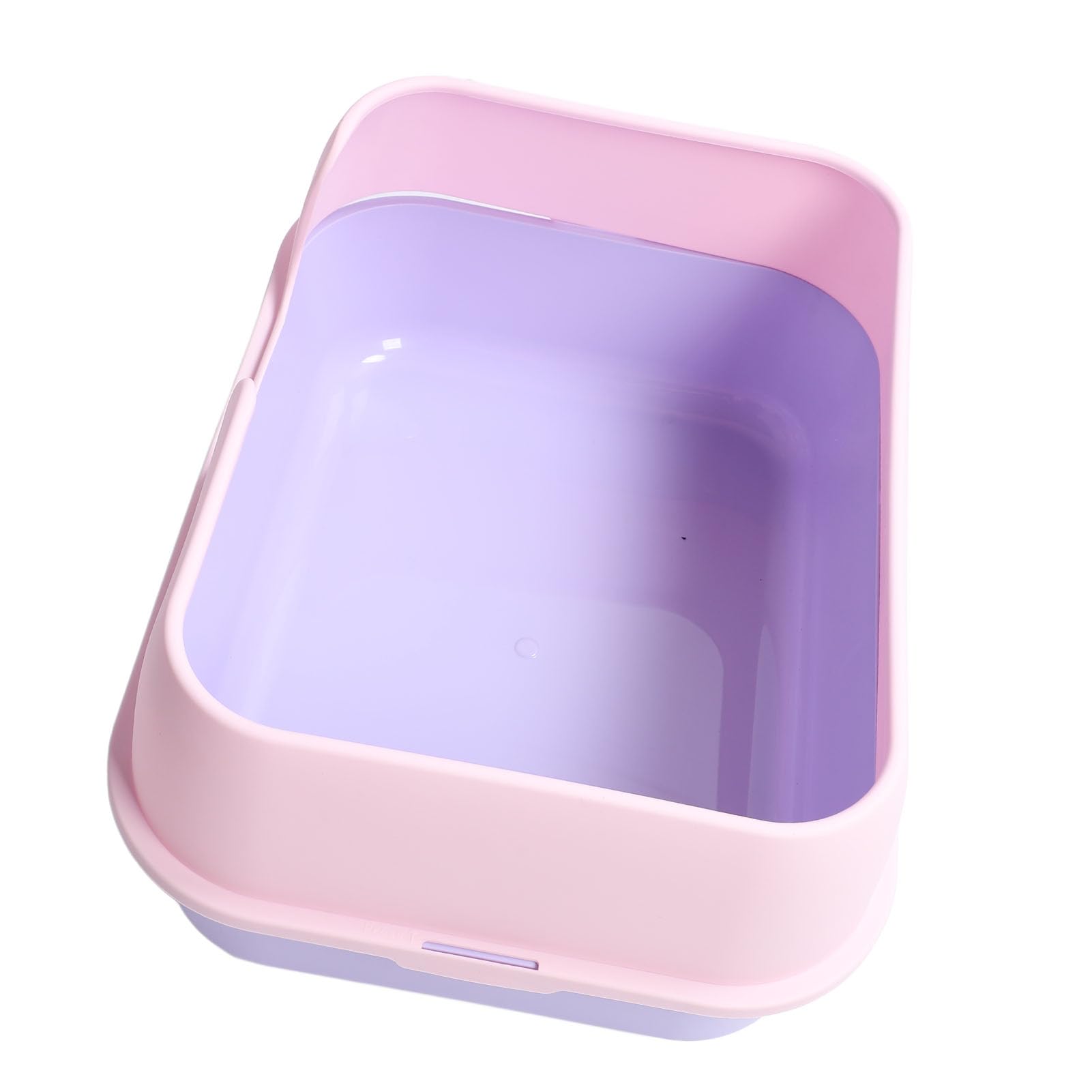 Lettiera per Gatti Semichiusa, Vaschetta in Plastica Extra Large | Design a Prova di Schizzi, Vassoio Rimovibile, Paletta Inclusa, per più Gatti, Materiale Sicuro e Non Tossico