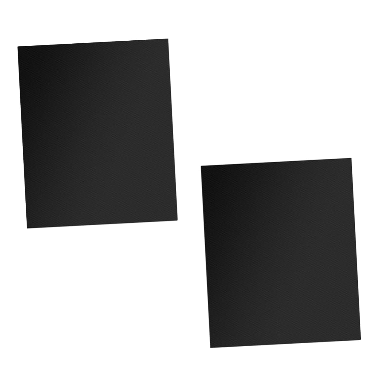 Holibanna 5Pcs Heat BBQ Grill Mat Non Stick Portable Outdoor Cooking Pad for Safe Grilling for Chicken Fish Veggies More Reusable Easy to Clean Black