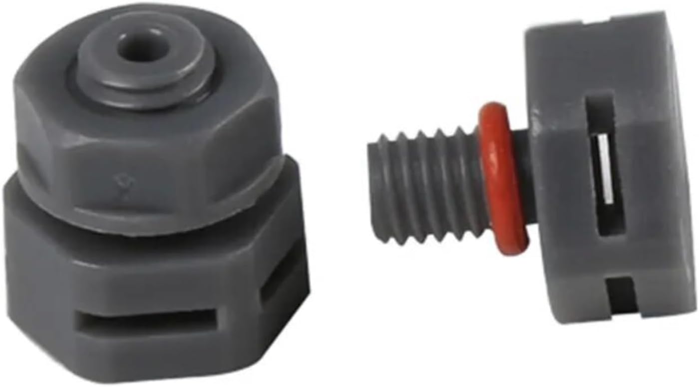 M12*1.5 Nylon Waterproof Air Vent Valve Screw In Protective Plug E-PTFE 12mm IP68 Plastic Breather Vent Valve(Black,M6X1_100PCS)