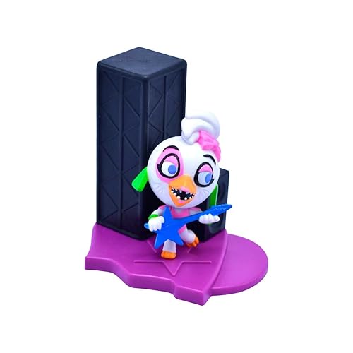 Vista 3 de Just Toys LLC Five Nights at Freddy's Security Breach Craftables - Paquete de miniescenas misteriosas para construir (serie 1) - Con licencia