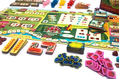 Keymaster Games Harvest juego de mesa estratégico miniatura 4