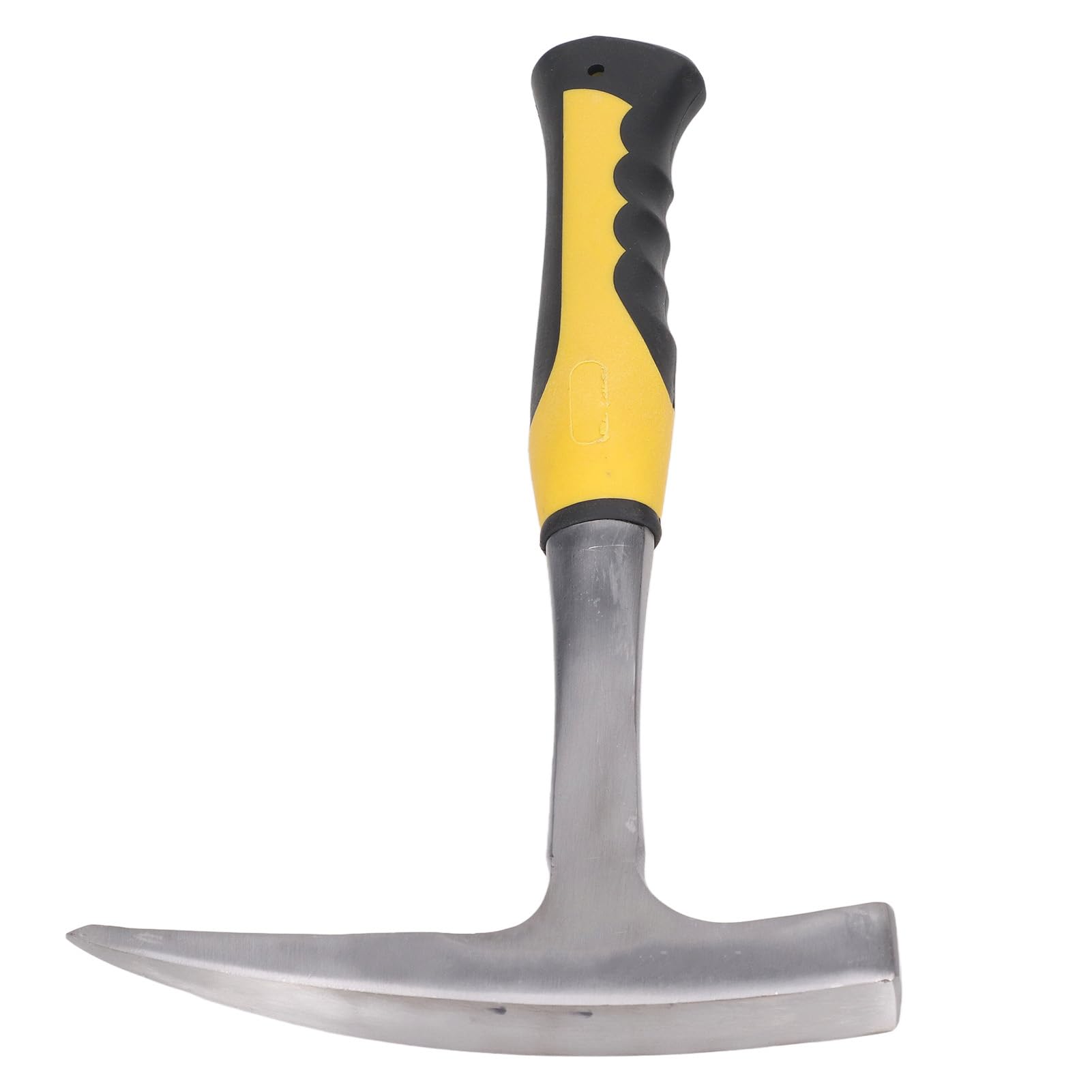 22 oz volledig stalen geologische hamer, uitgerust met een leren schede en schokabsorberende handgreep, geschikt voor mijnbouw, geologische exploratie, jacht en stenen breken taken