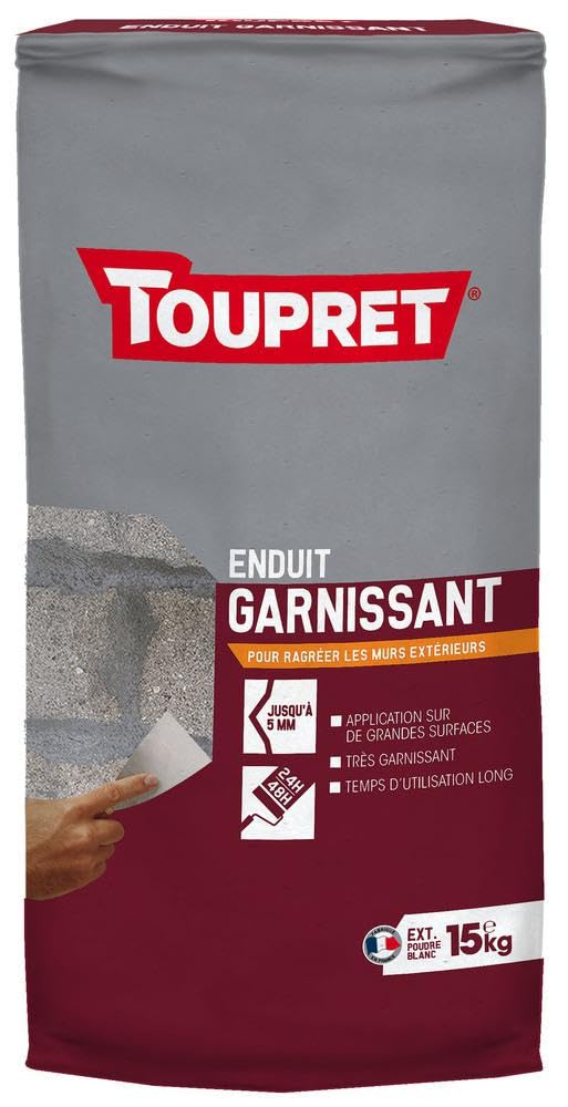 Toupret ENDUIT GARNISSANT POUDRE 15 KG Marque