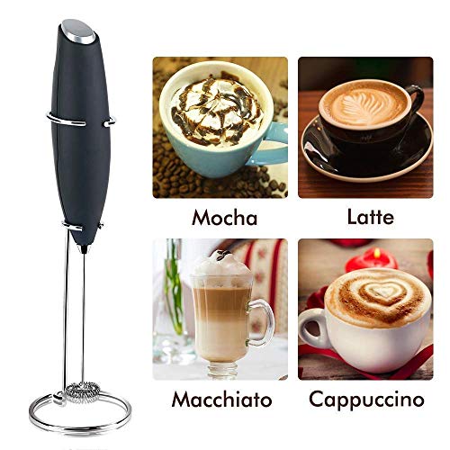 Image of FIRSTMILE Coffee Frother Electric Coffee Maker Machine for Home, Office & Cafe Electric Coffee Frother Machine & Milk Whisker with Dual Spring