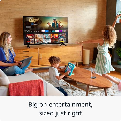 Image of Amazon Fire TV 40 inch 2-Series, HD smart TV with Fire TV Alexa Voice Remote, stream live TV without cable