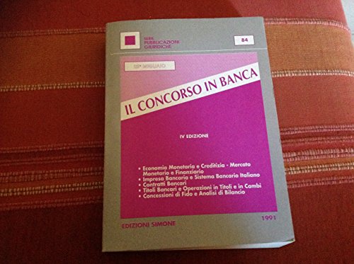 Il concorso in banca