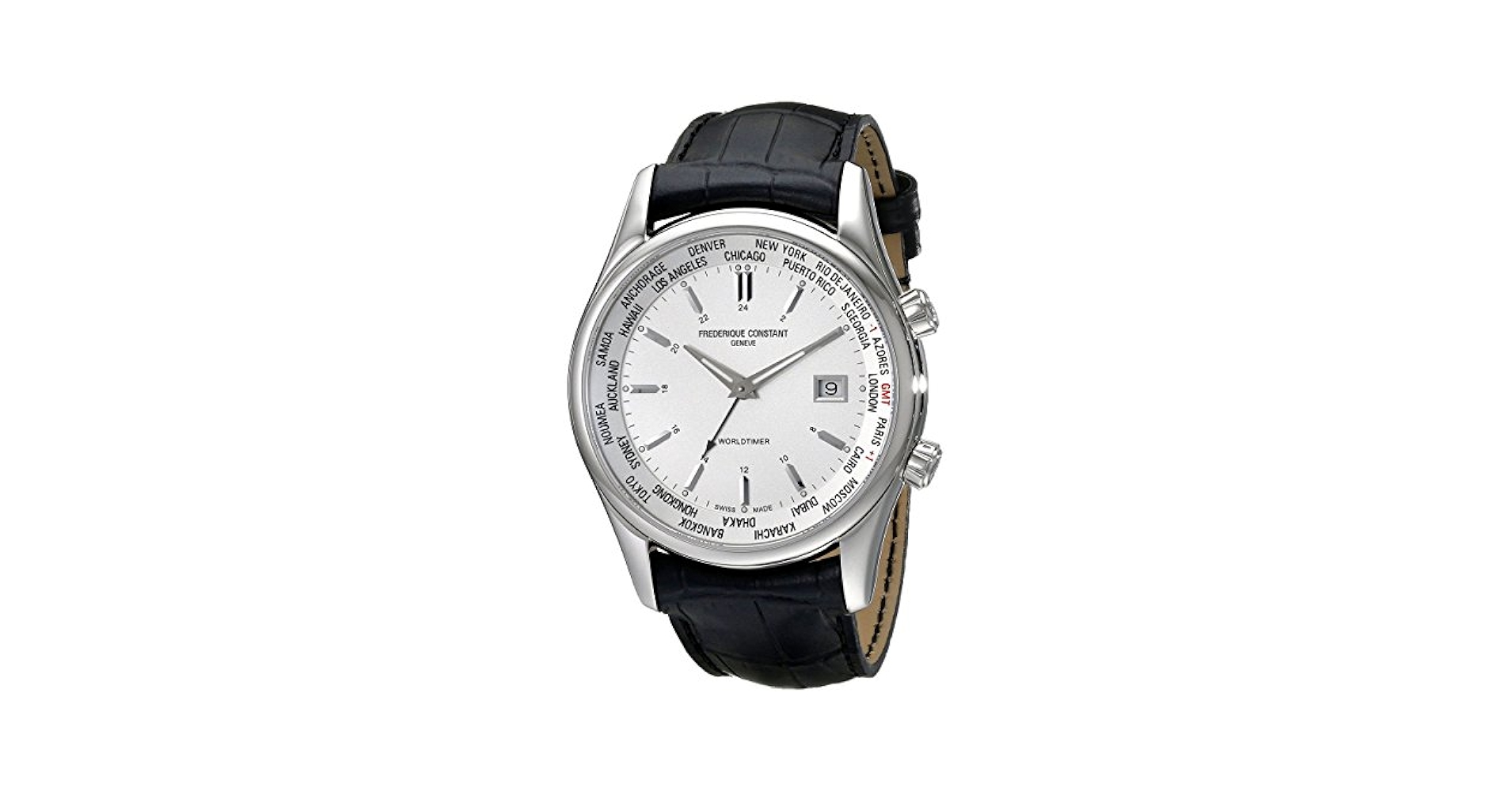 FREDERIQUE CONSTANT デイト表示 ホワイトダイヤル FREDERIQUE CONSTANT デイト表示 ホワイトダイヤル フレデリック