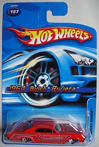 HOT WHEELS Rojo 1964 BUICK RIVIERA #157