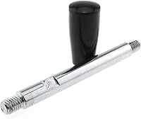 Vista 3 de E-outstanding Manijas de sujeción negras M8 x 4.567 in, rosca M8, 4.567 in de longitud, mango de grúa giratoria, mango de agarre para volante