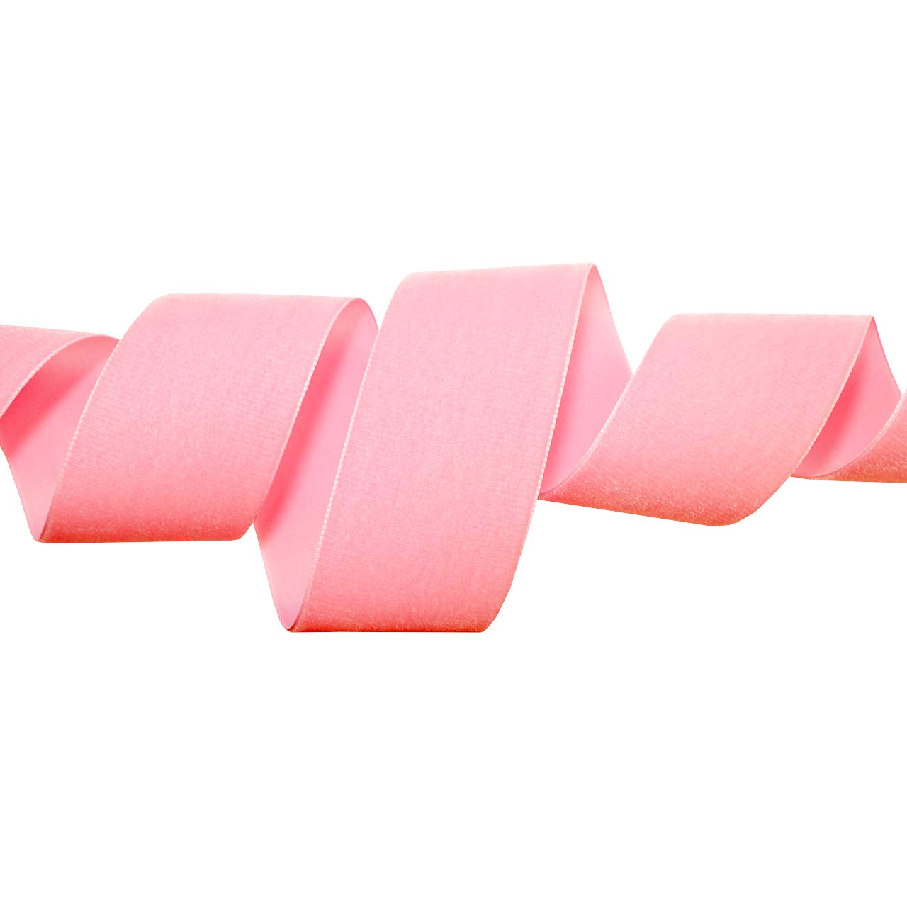 Morex Ribbon 012 Nylvalour Ruban en velours Suisse Rose Blush