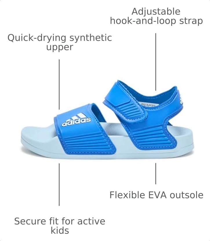 Image of adidas Kids' Adilette Slide Sandals