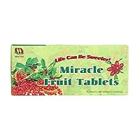 Vista 1 de Sen Yuh Miracle Fruit Tablets, Miracle Berry Change Taste Buds agrias en dulces, alternativa de azúcar totalmente natural, 10