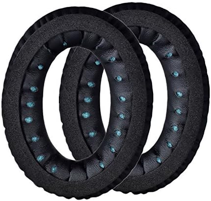 Replacement Earpads, Mudder 2 Pieces Foam Ear Pad - Cushion Repair for Bose Quietcomfort 2/15/ 25, Ae2, Ae2i - Black