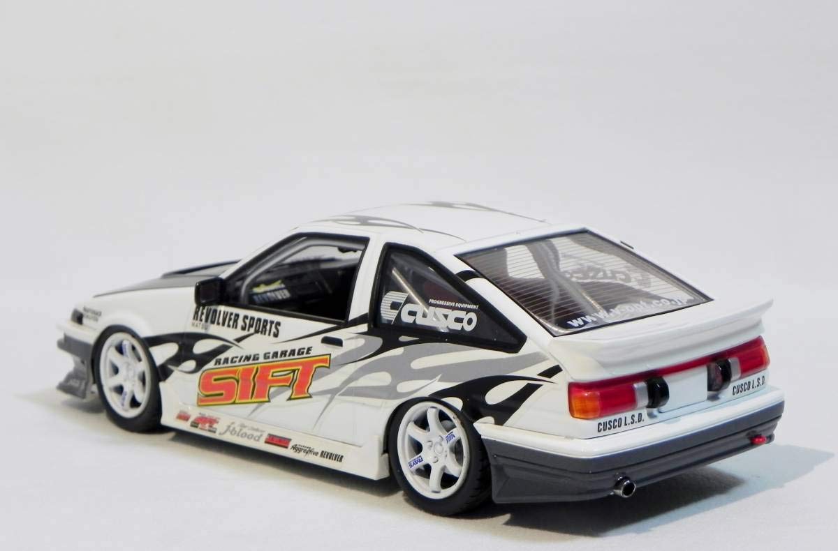 Amazon.co.jp: Hot Works 1/24 D1GP SIFT AE86 Toreno D1 2002