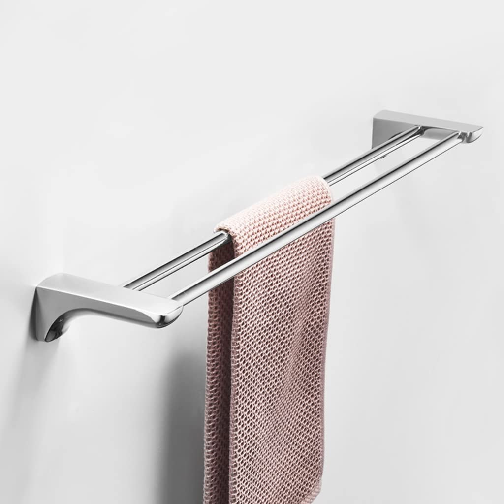 LMYSXAOZ LNNSHX Towel Racks,Towel Rail for Bathroom,Stainless Steel Bar Wall Mounted Bathroom Accessory Holder Rod Hand Holder/Bath Rack 60Cm/a (Towel a)