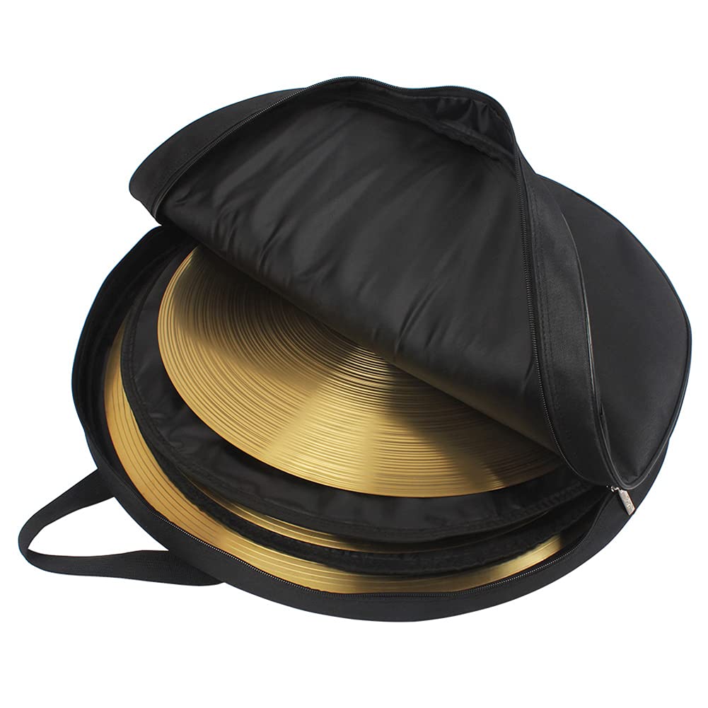 Portable 21 Inch Cymbal Bag, Drum Cymbal Bag, High Tensile Strength for Storing Cymbals Storing Drum Sticks