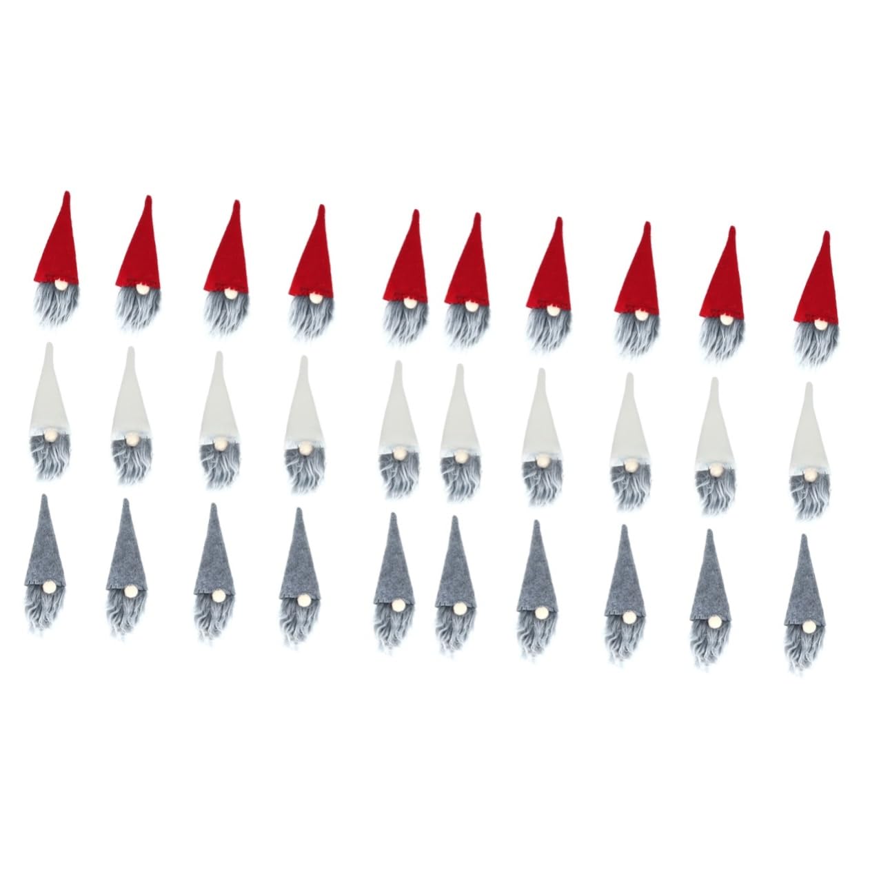 IMIKEYA 60 STK Weihnachtsflaschen-Set Flaschendeckel für Weihnachtspuppen Weihnachten Rotwein Flaschenverschluss Weihnachtsdeko für Flaschen flaschenverpackung Weihnachten Schmücken