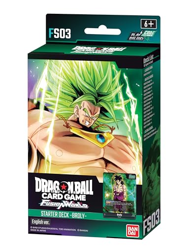 Bandai Dragon Ball Super CG: Starter Deck Fusion World (FS03) Jeu de Cartes à Collectionner à partir de 6 Ans 2 Joueurs Temps de Jeu de 30 Minutes