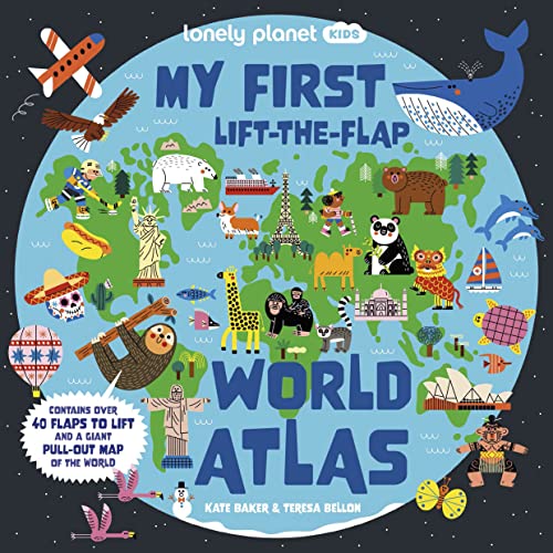 Lonely Planet Kids My First Lift-The-Flap World Atlas