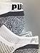 Puma Men's No show Sport Socks, Moisture Control, Arch Support (8 Pair) (Regular Shoe Size: 6-12, White)