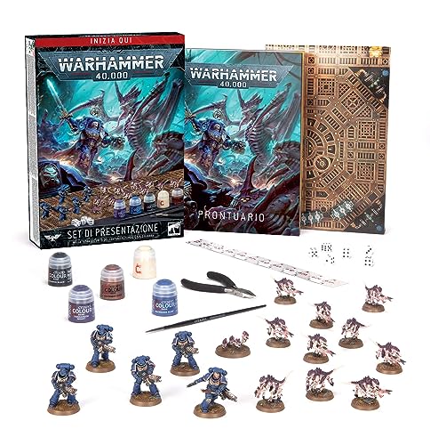  Games workshop - warhammer 40,000 - inizia qui: set di presentazione - nella tetra oscurit del lontano futuro c\' solo guerra - games workshop - 40-04