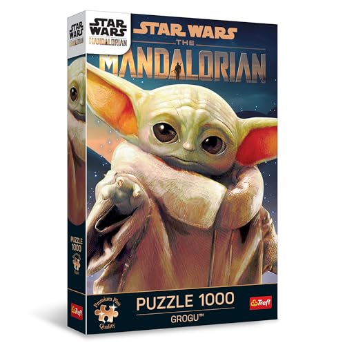 Trefl Premium Plus Quality - Puzzle Star Wars: Grogu - 1000 pièces, Série de Puzzles avec Les Personnages Favoris, Pièces Parfaitement Assorties, pour Adultes et Enfants à partir de 12 Ans