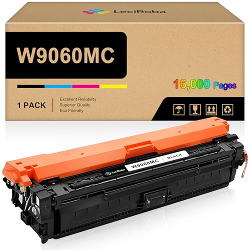 Cartouche toner W9060MC compatible HP W9060 pour imprimante Color Managed E55040 E57540dn