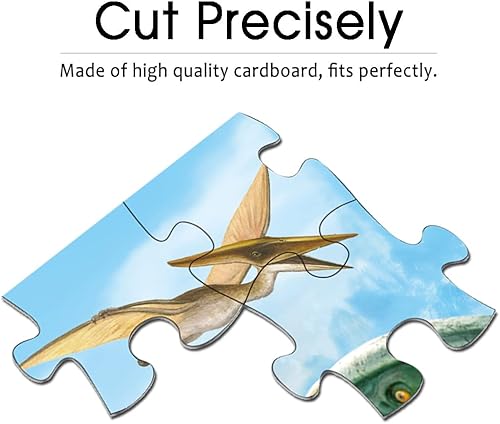 Miniatura 4 de Rompecabezas de dinosaurio para niños de 3 a 5 años, 4 a 8 años, rompecabezas de piso jumbo de 35 piezas para niños y niñas, caja de regalo de