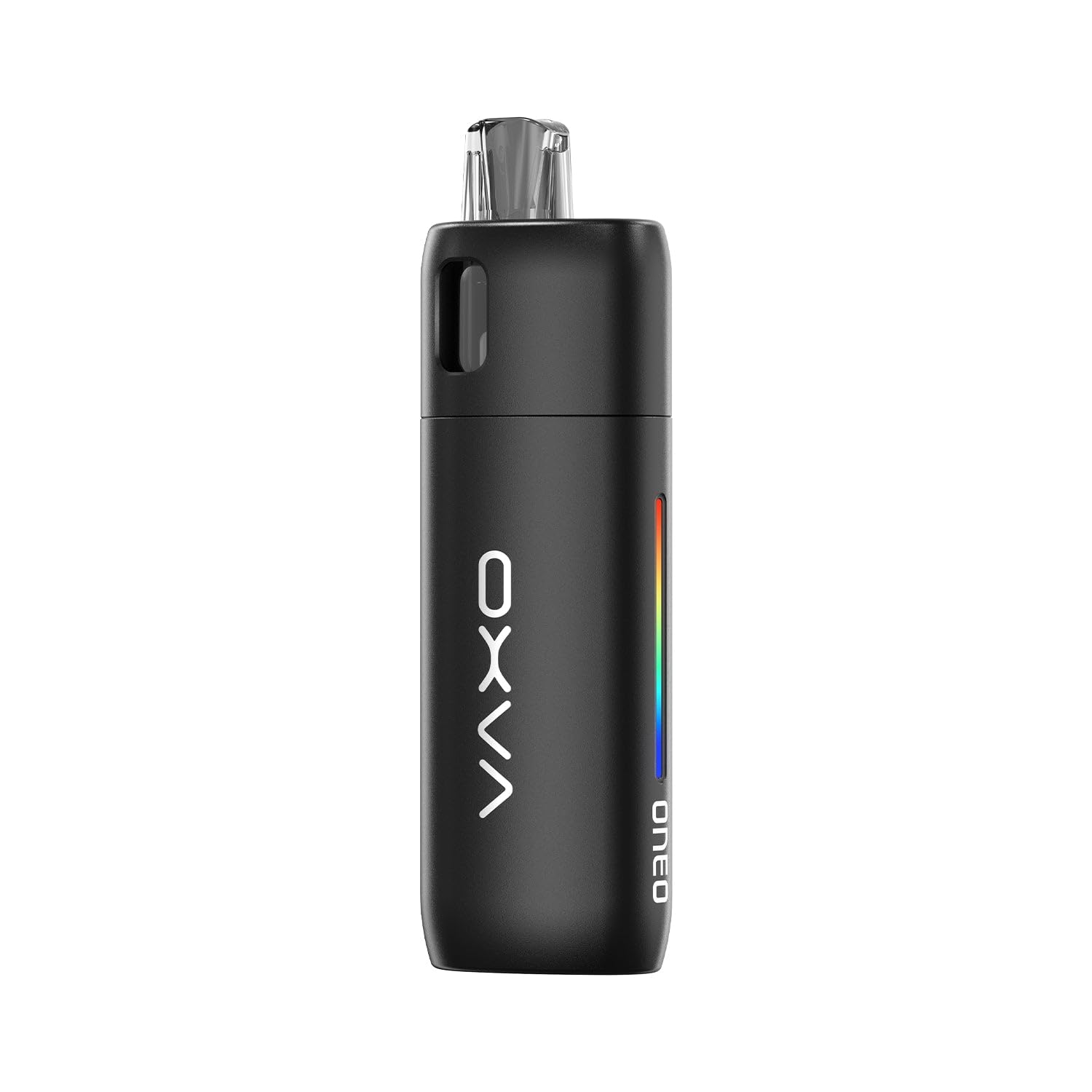 Oneo Pod Kit For Oxva Pods, Ergonomic AFC, 1600mah Large Battery, Metal Body Design, Durability & Reliability, Adjustable RGB Lights, TVDC, 2ml Cartridge No Nicotine, (Astral Black)