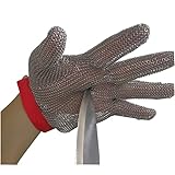 Cut Resistant Gloves Cut Resistant Work Gloves, Grade 9 Protection Cut Proof Safety Gloves, for Kitchen Butcher Safety Tools (Size : 1pcs/XL)