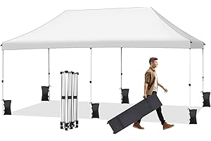 10 x 20 Pop-Up Canopy Tent - Outdoor Shade Solution