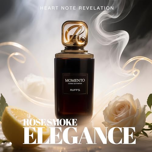 Image of Momento Cologne for Men | Warm Spicy Amber Eau de Parfum | 100ml Long Lasting Perfume with Mandarin,Damask Rose,Oud,Amberwood | Rich Seductive Scent for Day and Night