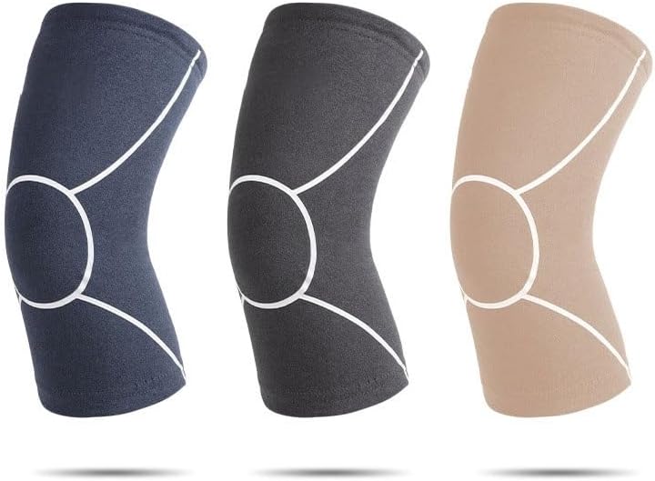 Exercise, Protection Thin Cold-Proof Knee Pads Leggings Non-Slip Protective Gear Fitness Patella Knee Protection for Fitness, Cycling, Running, Playing Football