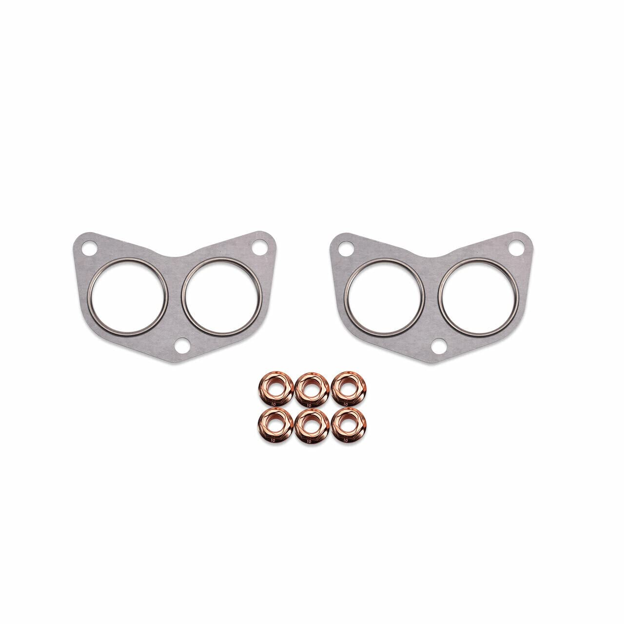 IAG Performance FA20 DIT WRX / FA24 Exhaust Manifold Gasket & Hardware Kit w/Copper Nuts fits Subaru BRZ & fits Toyota FRS