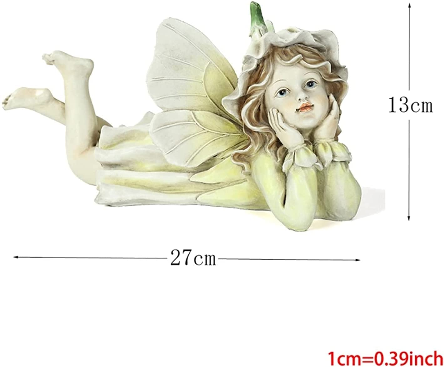Fairy Garden - miniaturowe figurki wróżek, akcesoria do dekoracji ogrodu na zewnątrz (kolor: A)