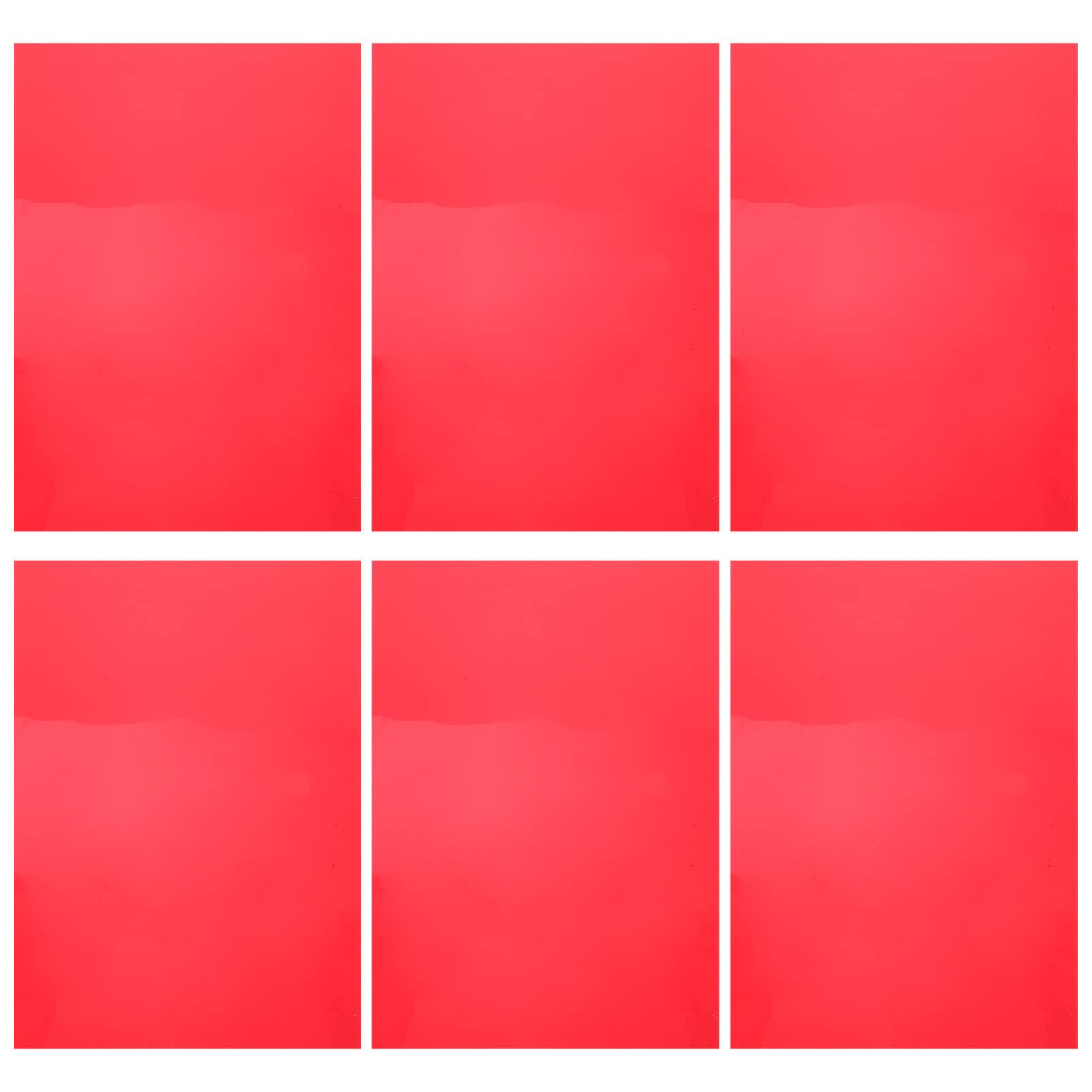 Hemobllo Gel Light Filter, PVC Colored Light Gels Color Correction, Film for Lamp, Headlight, Photo Studio Strobe