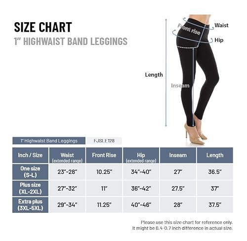 Always Women's Buttery Soft Leggings - Premium Soft Stretch Solid Basic Legging Yoga Pants Black One Size #TOP6