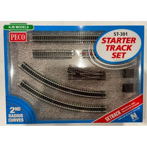 PECO ST-301 N Starter Track Set-RADIU