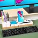Organizer Da Scrivania Modulare Con Magneti – Supporto Penne, Telefono, Post-it E Vassoi, In Faggio, Nero