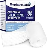 Silicone Scar Sheets, Tape, Strips - Treating Keloid, C-Section, Tummy Tuck - as Surgical Cream, Gel