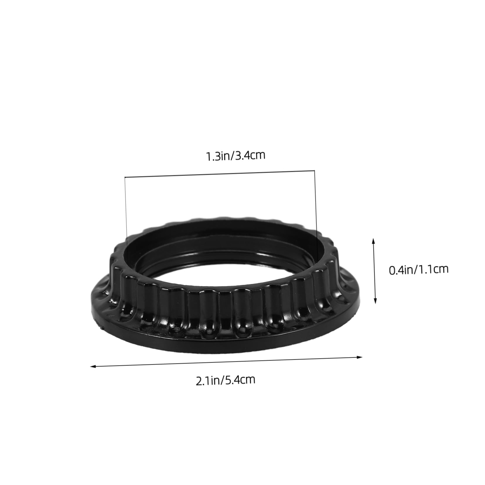 LALAFINA Pcs Shade Retaining Ring Socket Retaining Ring for Lamp Light Socket Collar Lamp Lock Us Standard