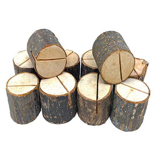 Zanzpc Wedding Place Wooden Card Holders Table Number Stands For Home Party Decorations. Pack Of 50 #TOP1