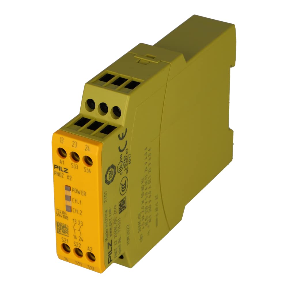 PNOZ X2 24VAC/DC 774303 774303 PILZ Safety Relay, 24VAC/DC, 2NO