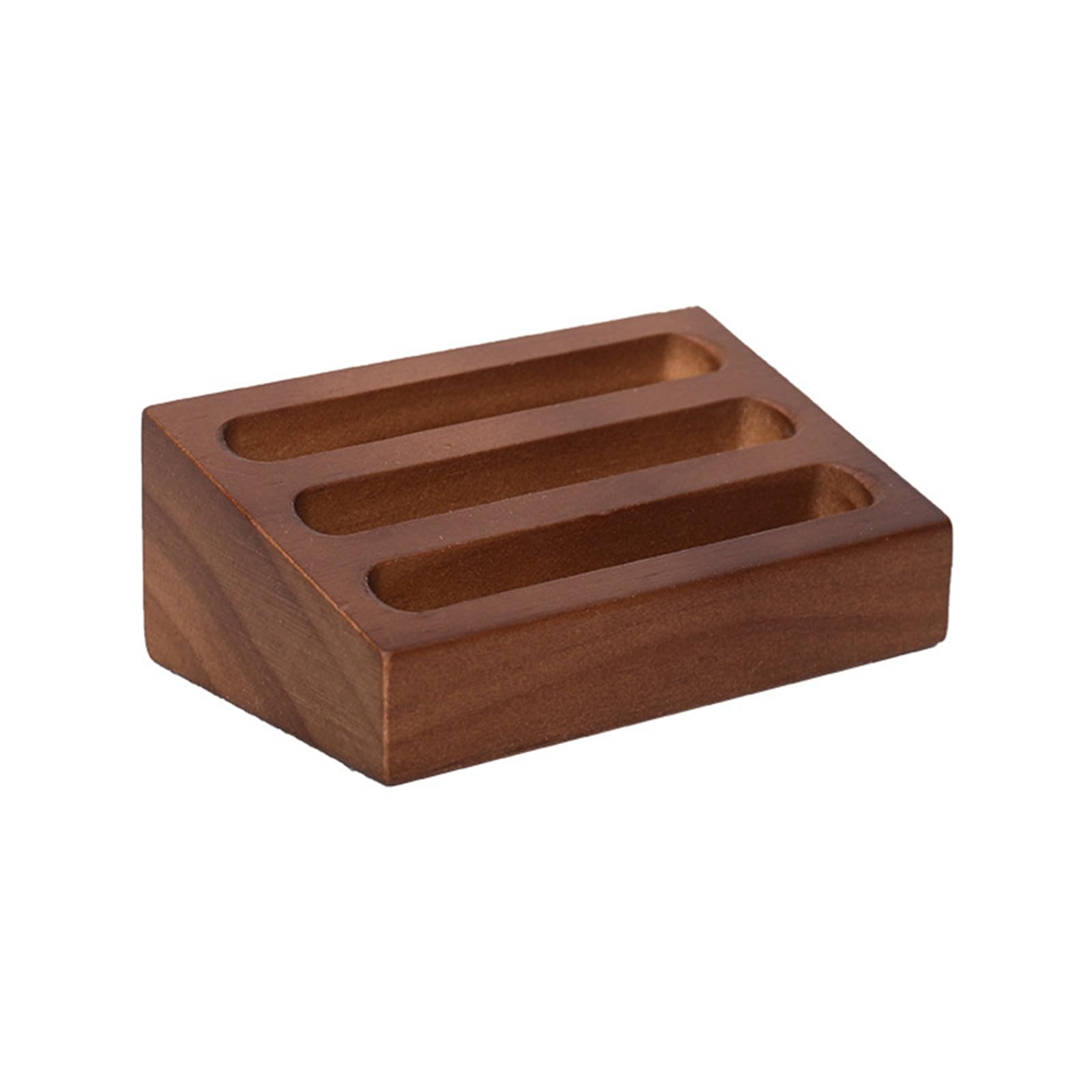 FZYOZZDPASL Business Card Holder Creative Business Card Box Desktop Wooden Holder for Office Home