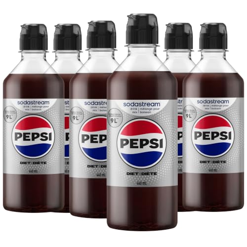 Saveur Diet Pepsi SodaStream 440mL x 6