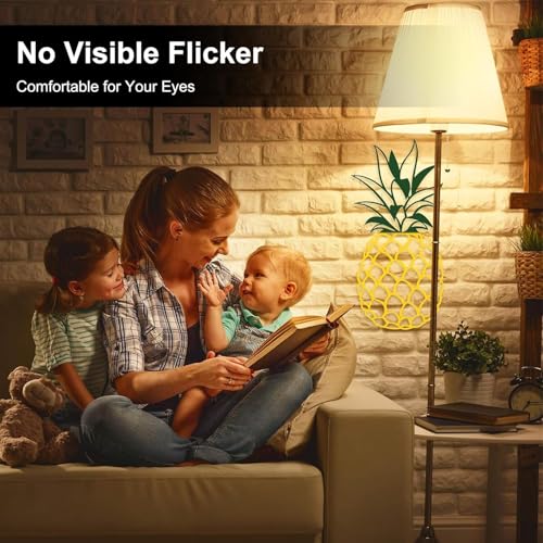 Image of TJOY A19 LED Light Bulbs Soft Warm White 2700K, 60 Watt Equivalent, Efficient 9W, E26 Standard Base, Non Dimmable Energy Saving Warm Light Lamp Bulb 800LM 120V, for Home, Bedroom, Living Room, 36 Pack