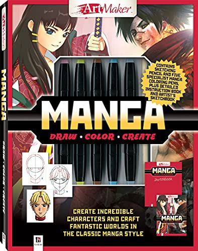 Art Maker Manga Kit (portrait) Paperback – 1 Oct. 2017