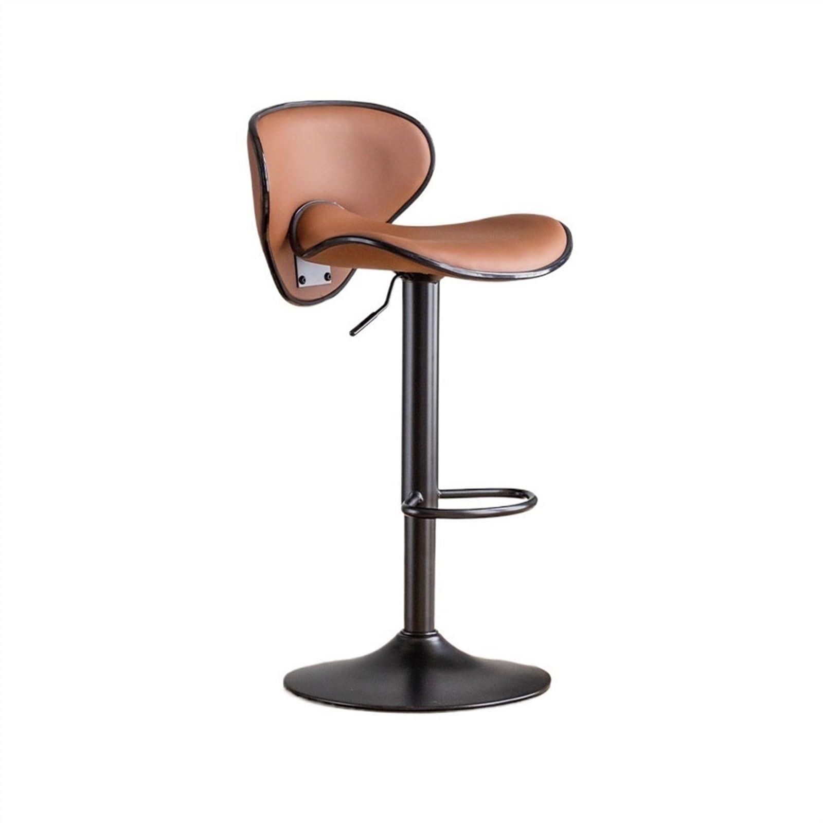 Eines B Home Ar Furniture Light Luxury Ackrest European Ar Stools Lift Ar Iron Creative Kitchen Island Chair Pu Leather High Stools Counter Arstool(B)
